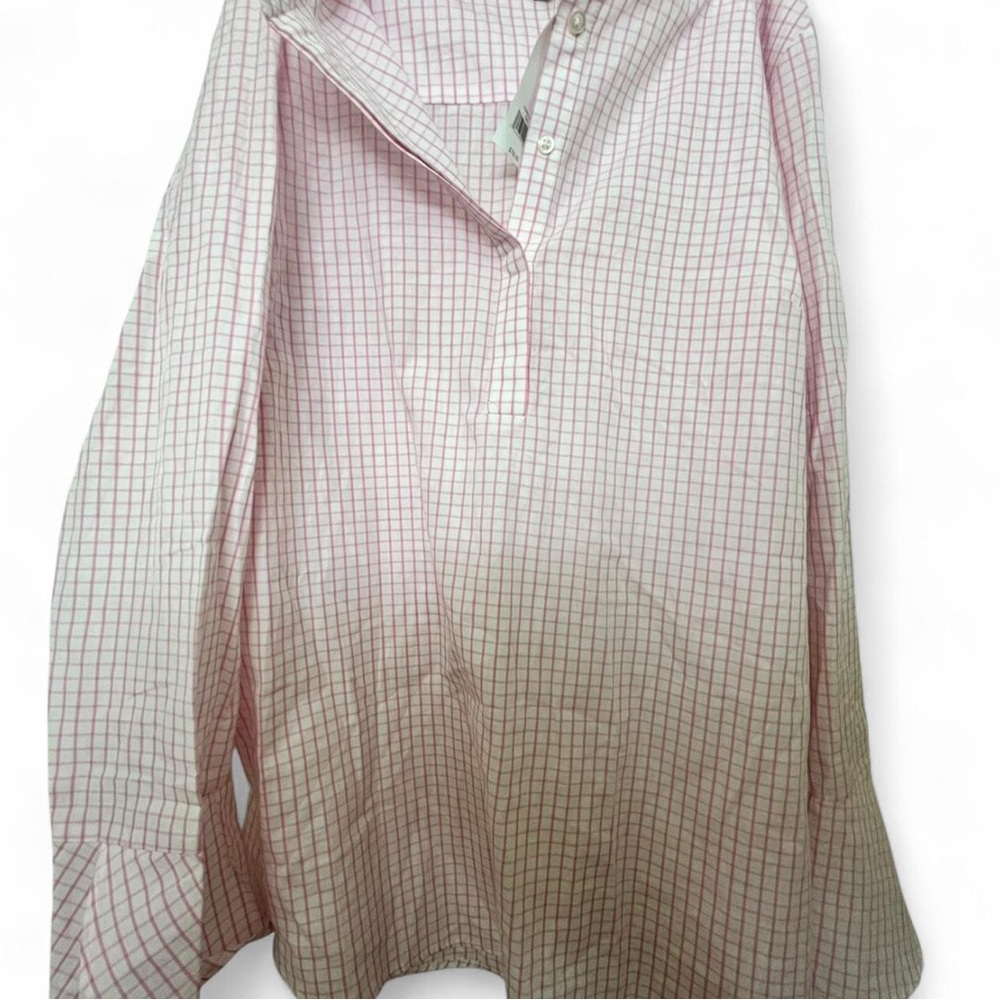 Banana Republic Pink and white shirt